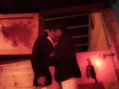 Junge Nutte mit dicken Milchtüten wird gerammelt
