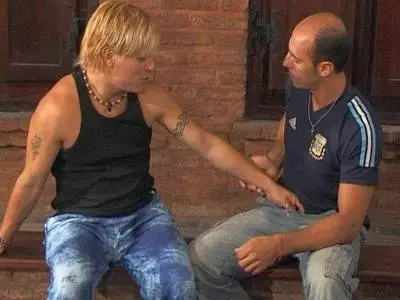 Scharfe Gays pudern anal nach dem französischem Sex